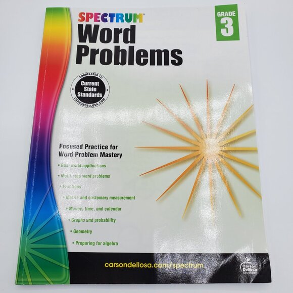 Grade 3 Math Workbooks, Set of 3 - Picture 6 of 10